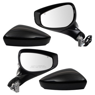 TRQ® - Side View Mirror Set