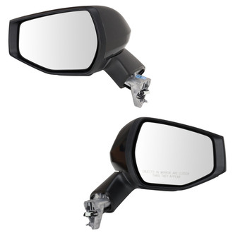 TRQ® - Driver and Passenger Side View Mirror Set