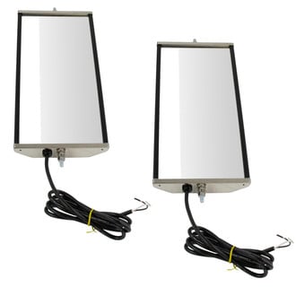 TRQ® - Driver and Passenger Side View Mirror Set