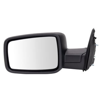 TRQ® - Driver Side Manual View Mirror (Non-Heated, Foldaway)