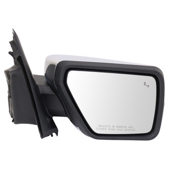 TRQ® - Passenger Side Power View Mirror (Heated, Foldaway)