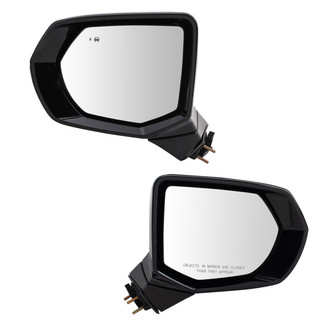 TRQ® - Driver and Passenger Side View Mirror Set