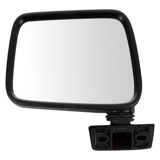 TRQ® - Driver Side Manual View Mirror (Non-Heated, Foldaway)