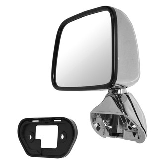 TRQ® - Driver Side Manual View Mirror (Non-Heated, Foldaway)