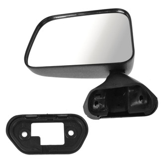 TRQ® - Driver Side Manual View Mirror (Non-Heated, Foldaway)