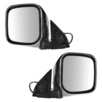 TRQ® - Power Side View Mirror (Non-Heated, Foldaway)