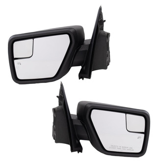 TRQ® - Driver and Passenger Side Power View Mirror Set (Heated, Foldaway)