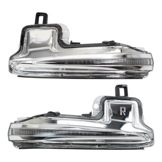 TRQ® - Driver and Passenger Side View Mirror Turn Signal Light Set