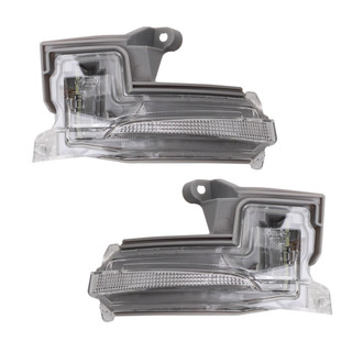 TRQ® - Driver and Passenger Side View Mirror Turn Signal Light Set