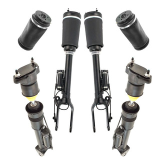 TRQ® - Front and Rear Air Suspension Strut Set