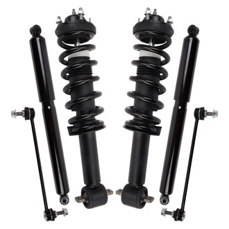 TRQ® - Front and Rear Shock Absorber and Suspension Kit