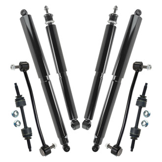 TRQ® - Front and Rear Shock Absorber and Suspension Kit