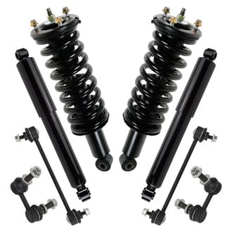 TRQ® - Front and Rear Shock Absorber and Suspension Kit