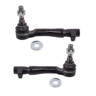 TRQ® - Front Driver and Passenger Side Outer Steering Tie Rod End Kit