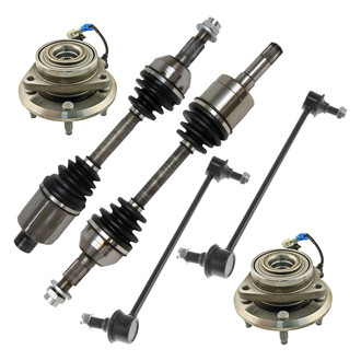TRQ® - Front Axle Shaft and Suspension Kit