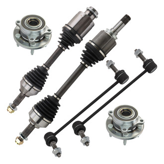TRQ® - Front Axle Shaft and Suspension Kit