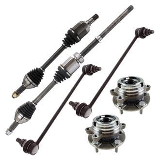 TRQ® - Front Axle Shaft and Suspension Kit