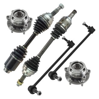 TRQ® - Front Axle Shaft and Suspension Kit