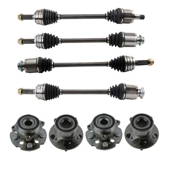 TRQ® - Front and Rear Drivetrain Kit