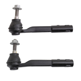 TRQ® - Front Driver and Passenger Side Outer Steering Tie Rod End Kit