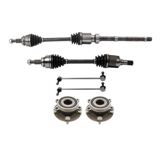 TRQ® - Front Axle Shaft and Suspension Kit