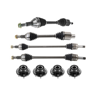 TRQ® - Front and Rear Drivetrain Kit