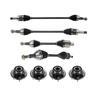 TRQ® - Front and Rear Drivetrain Kit