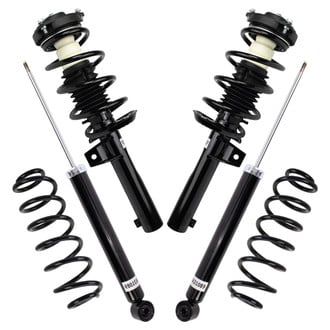 TRQ® - Front and Rear Shock Absorber and Suspension Kit