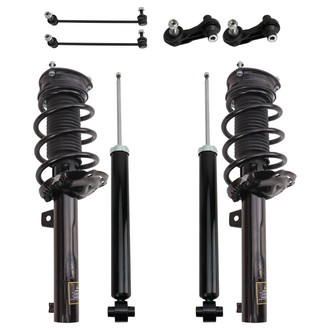 TRQ® - Front and Rear Strut and Suspension Kit