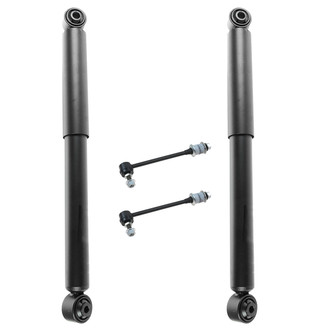 TRQ® - Rear Shock Absorber and Suspension Kit