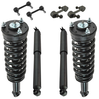 TRQ® - Front and Rear Strut and Suspension Kit