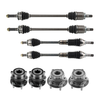 TRQ® - Front and Rear Drivetrain Kit