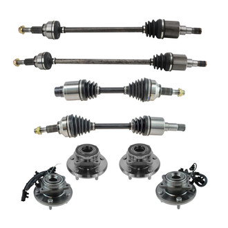 TRQ® - Front and Rear Drivetrain Kit
