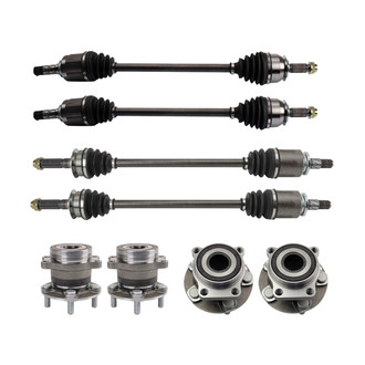 TRQ® - Front and Rear Drivetrain Kit
