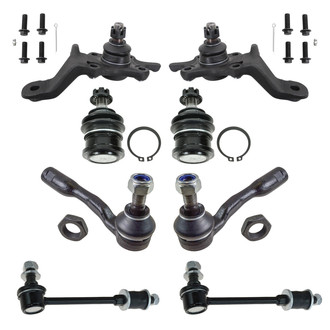 TRQ® - Front Ball Joint and Suspension Kit