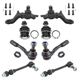 TRQ® - Front Ball Joint and Suspension Kit