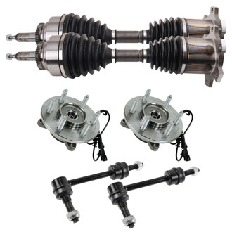 TRQ® - Front Sway Bar Link and Suspension Kit