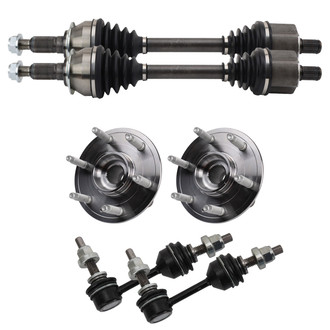 TRQ® - Front Sway Bar Link and Suspension Kit