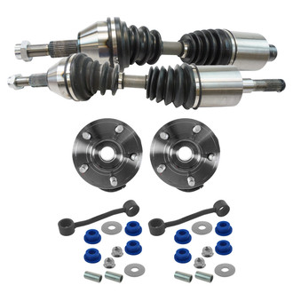 TRQ® - Front Sway Bar Link and Suspension Kit
