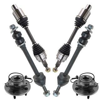 TRQ® - Front Axle Shaft and Suspension Kit
