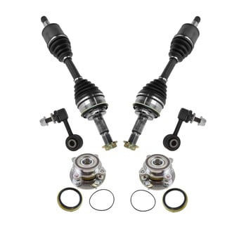 TRQ® - Front Axle Shaft and Suspension Kit