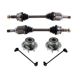 TRQ® - Front Axle Shaft and Suspension Kit