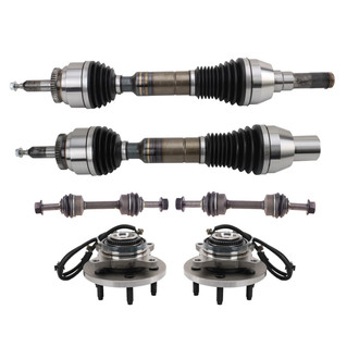 TRQ® - Front Axle Shaft and Suspension Kit
