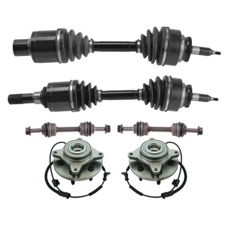 TRQ® - Front Axle Shaft and Suspension Kit