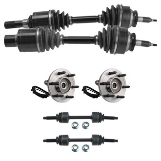 TRQ® - Front Axle Shaft and Suspension Kit