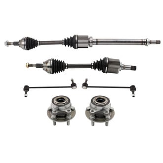 TRQ® - Front Axle Shaft and Suspension Kit