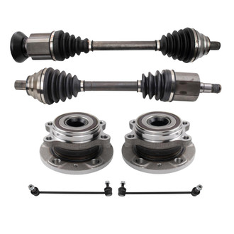 TRQ® - Front Axle Shaft and Suspension Kit