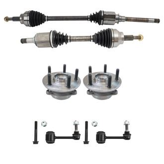 TRQ® - Front Axle Shaft and Suspension Kit