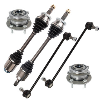 TRQ® - Front Axle Shaft and Suspension Kit