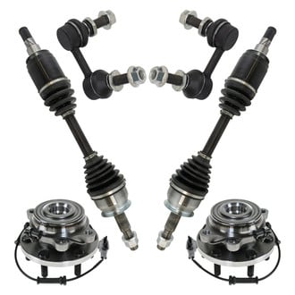 TRQ® - Front Axle Shaft and Suspension Kit
